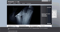 Desktop Screenshot of pro.hansgrohe.es