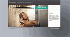 Desktop Screenshot of pro.hansgrohe.be
